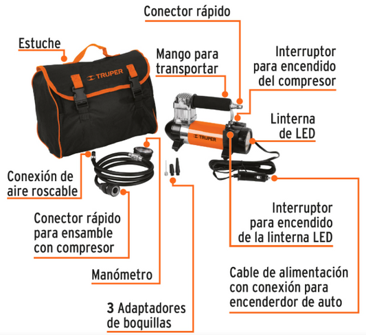 COMPRESOR DE AIRE TRUPER
